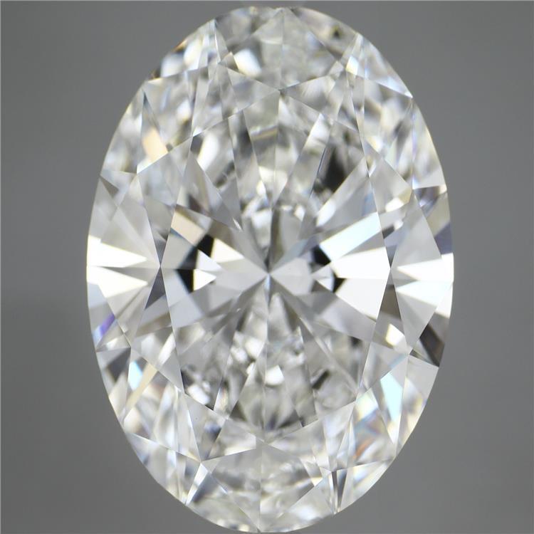 8.1ct Oval E VVS2 Lab Created Diamond