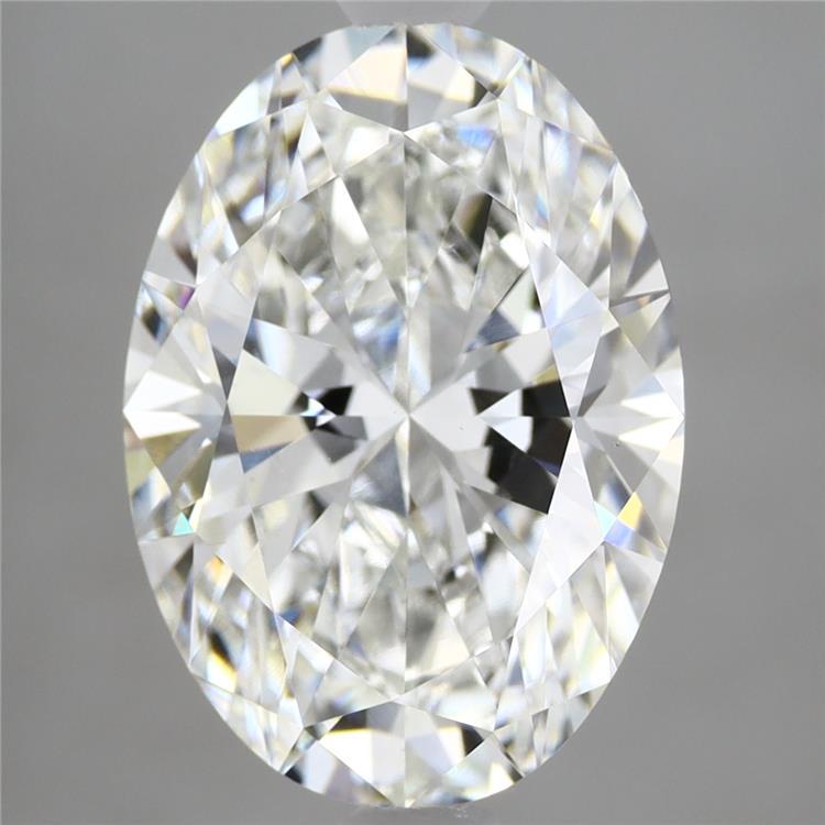4.35ct Oval F VS1 Lab Created Diamond