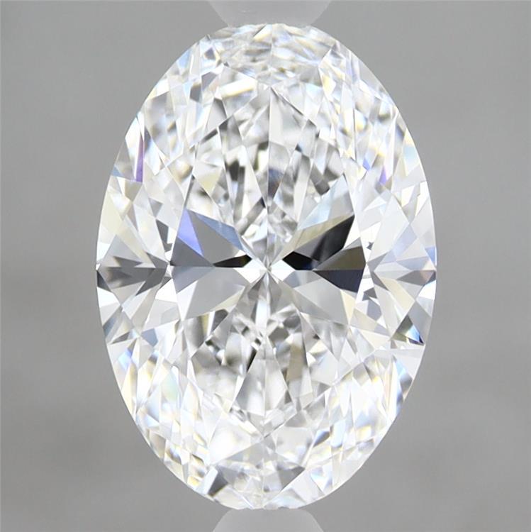 2.05ct Oval D VVS2 Lab Created Diamond