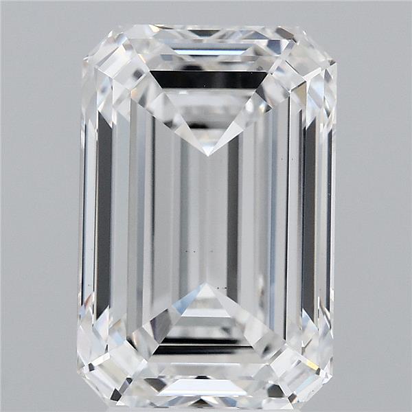 4.92ct Emerald D VS1 Lab Created Diamond