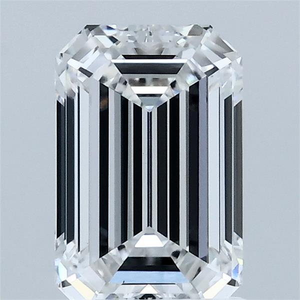 1.51ct Emerald E VS1 Lab Created Diamond