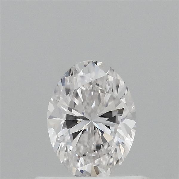0.55ct Oval F VVS2 Lab Created Diamond