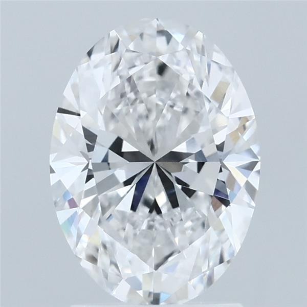 2.04ct Oval D VVS1 Lab Created Diamond