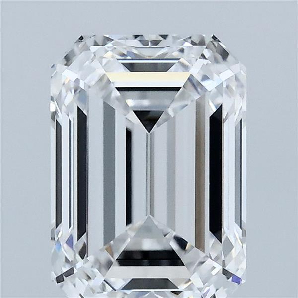 2.23ct Emerald E VVS2 Lab Created Diamond