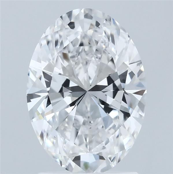 2ct Oval E VS1 Lab Created Diamond