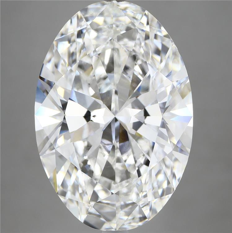 10.1ct Oval E VVS2 Lab Created Diamond