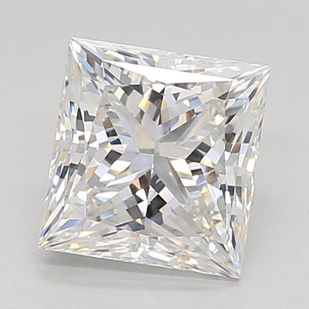 3.04ct Princess F VVS2 Lab Created Diamond