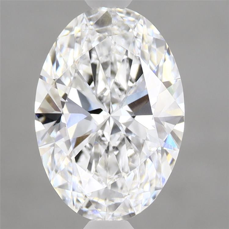 2.1ct Oval D VVS2 Lab Created Diamond