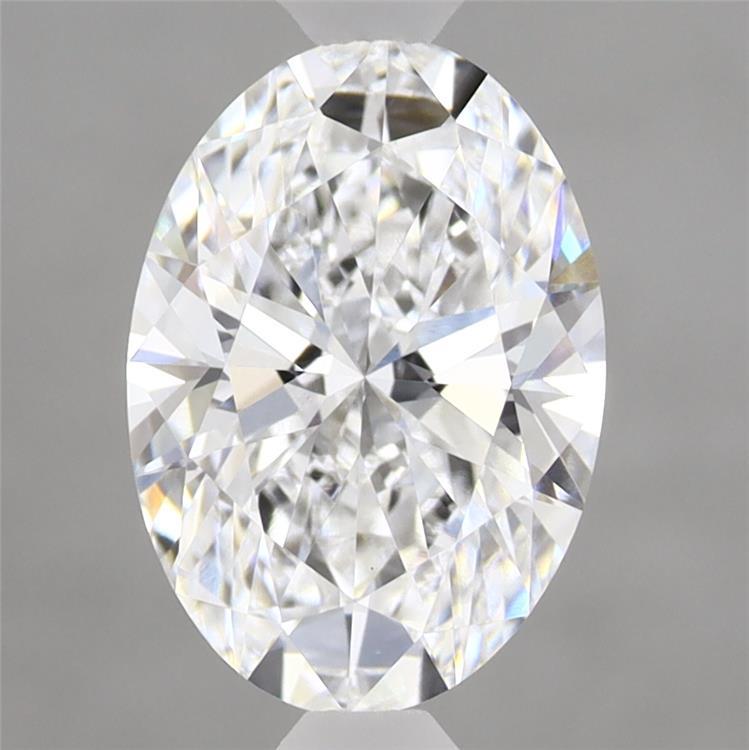 2.06ct Oval D VVS2 Lab Created Diamond