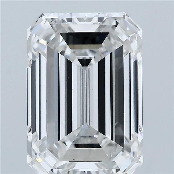 4.24ct Emerald E VS1 Lab Created Diamond