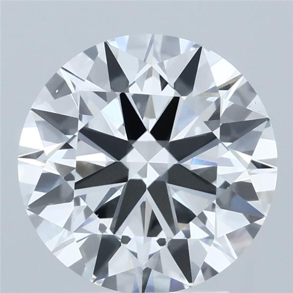 3.01ct Round E VVS2 Lab Created Diamond