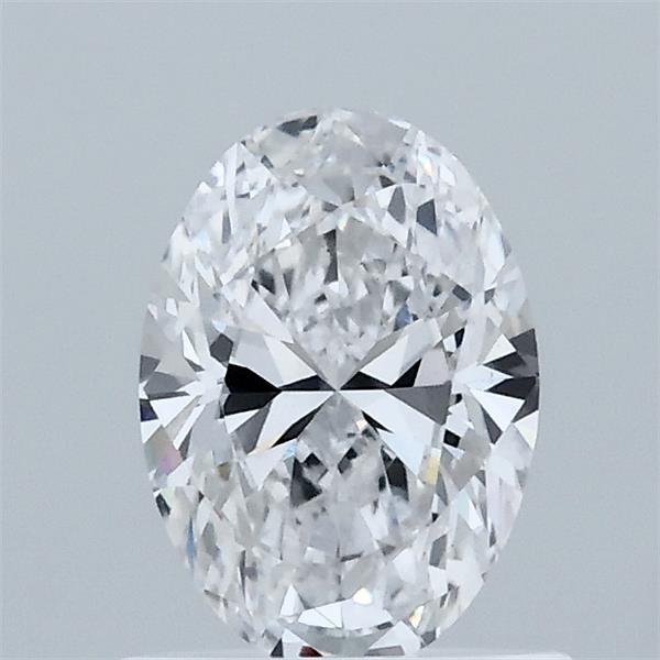 0.77ct Oval D VVS2 Lab Created Diamond