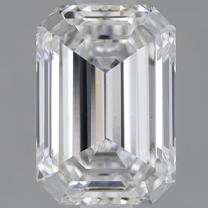 0.95ct Emerald E VS1 Lab Created Diamond