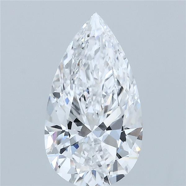 1.52ct Pear D VVS2 Lab Created Diamond