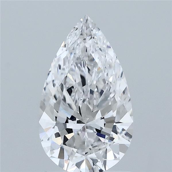 1.35ct Pear D VVS2 Lab Created Diamond