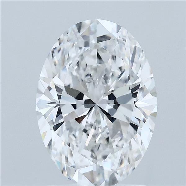 2.01ct Oval D VVS2 Lab Created Diamond