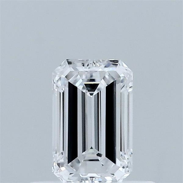 0.52ct Emerald D VVS1 Lab Created Diamond
