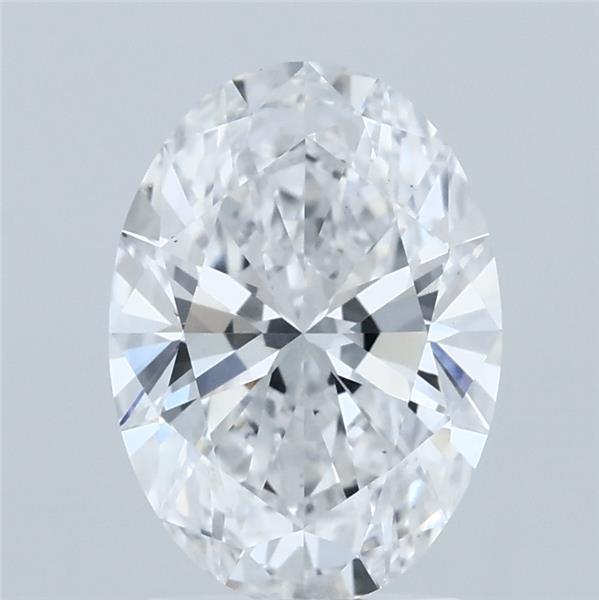 2ct Oval D VS1 Lab Created Diamond