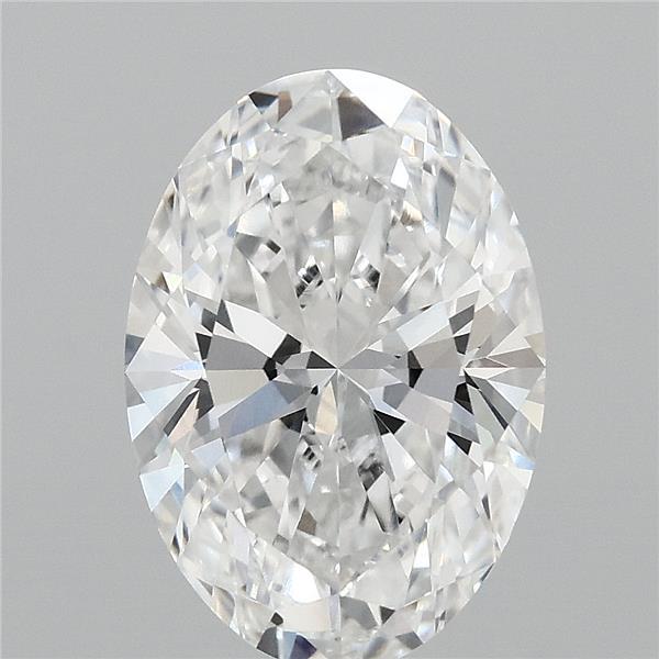 3.01ct Oval E VVS1 Lab Created Diamond