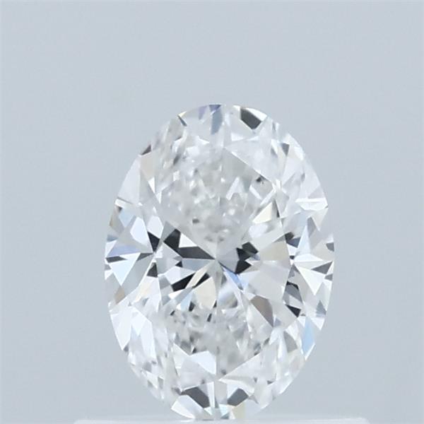 0.53ct Oval D VVS2 Lab Created Diamond