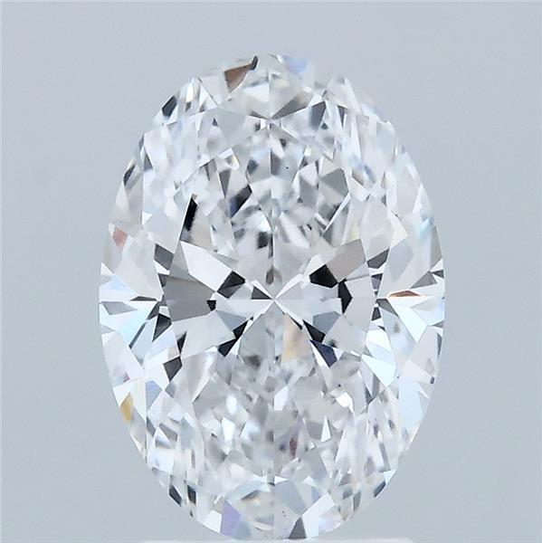 1.92ct Oval D VS1 Lab Created Diamond