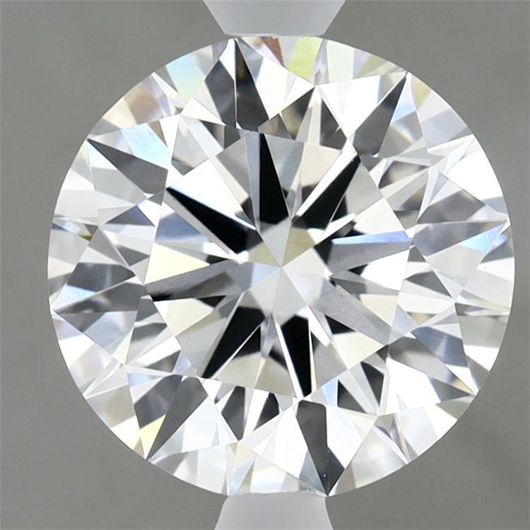 3.91ct Round F VVS2 Lab Created Diamond