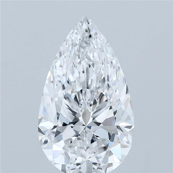 1.53ct Pear D VVS2 Lab Created Diamond