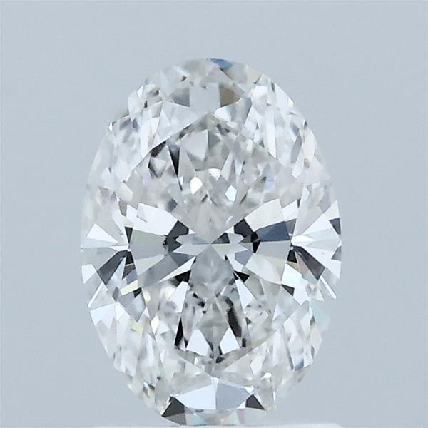 1ct Oval E VS1 Lab Created Diamond