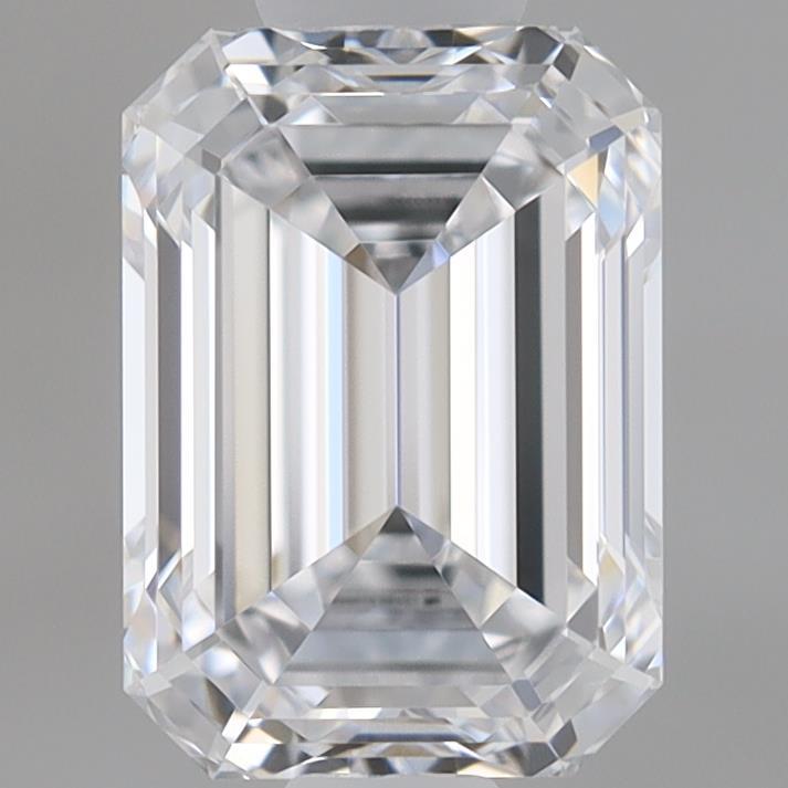 1.05ct Emerald E IF Lab Created Diamond