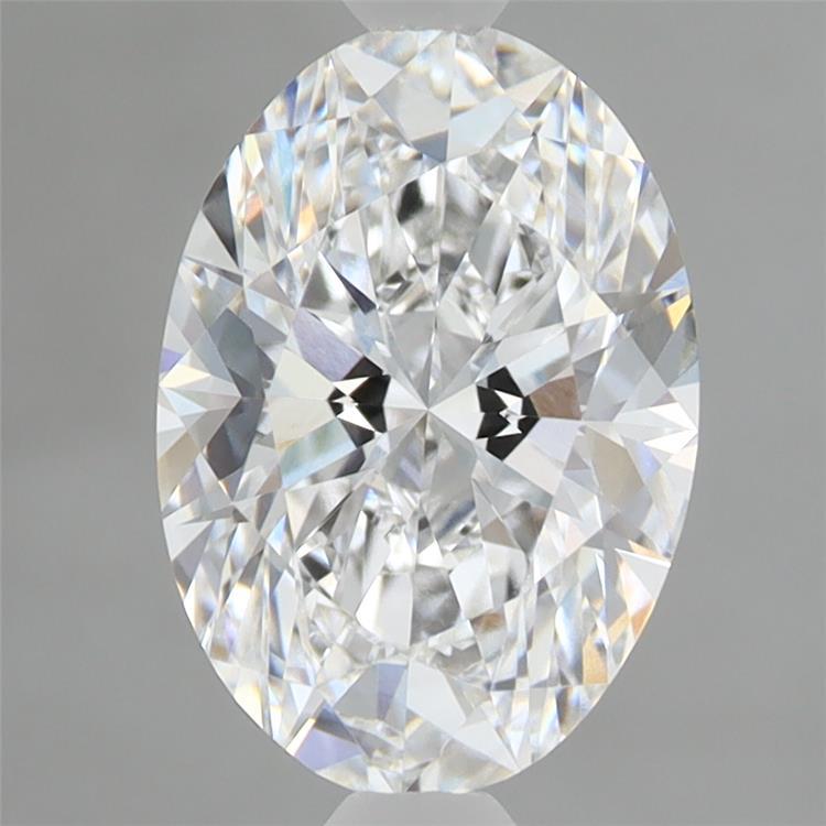 2.06ct Oval D VVS2 Lab Created Diamond