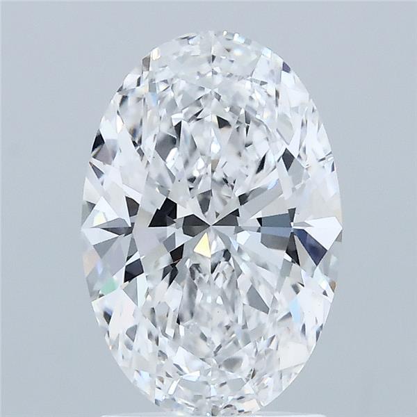 1.87ct Oval D VS1 Lab Created Diamond