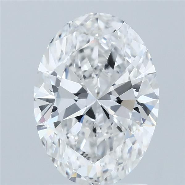 2ct Oval E VVS2 Lab Created Diamond