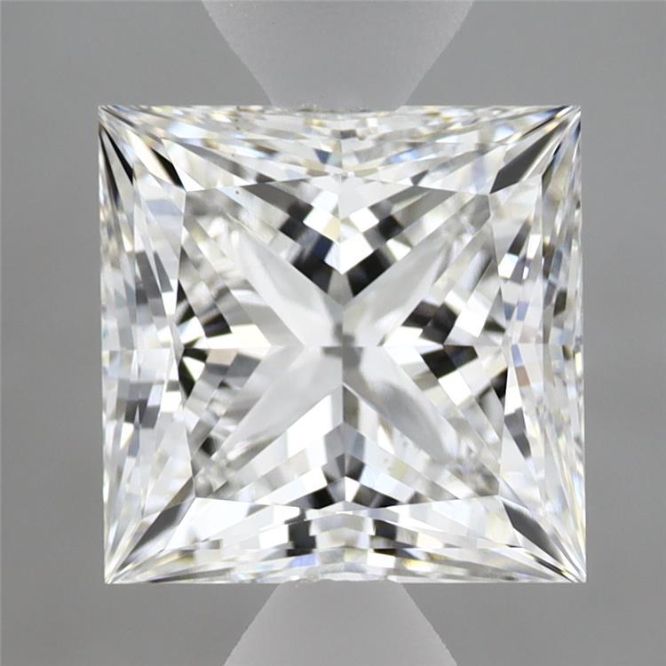 2.9ct Princess E VS1 Lab Created Diamond