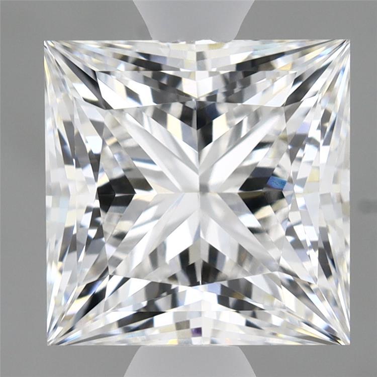 3ct Princess E VVS2 Lab Created Diamond