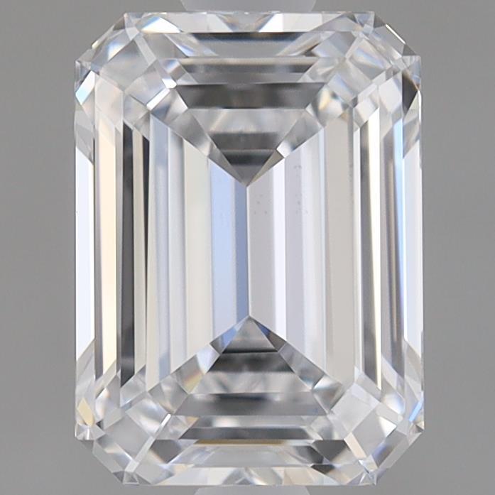 1.07ct Emerald D VVS2 Lab Created Diamond