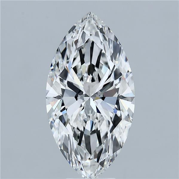 8.08ct Marquise F VVS2 Lab Created Diamond