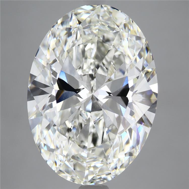 8.02ct Oval G VVS2 Lab Created Diamond
