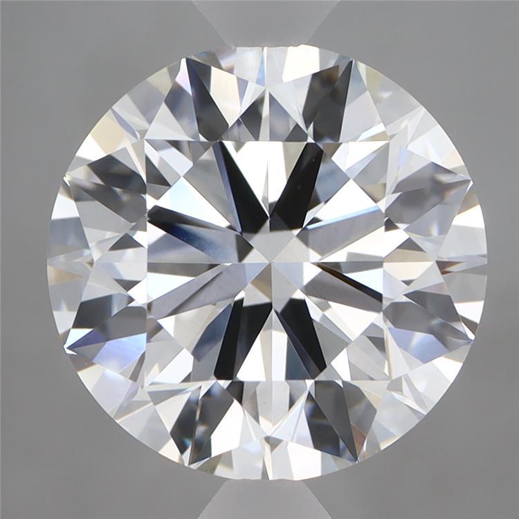 5ct Round F VVS2 Lab Created Diamond