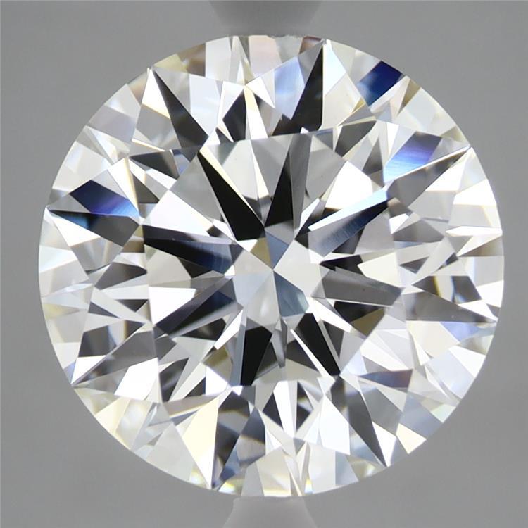 4.8ct Round F VVS2 Lab Created Diamond