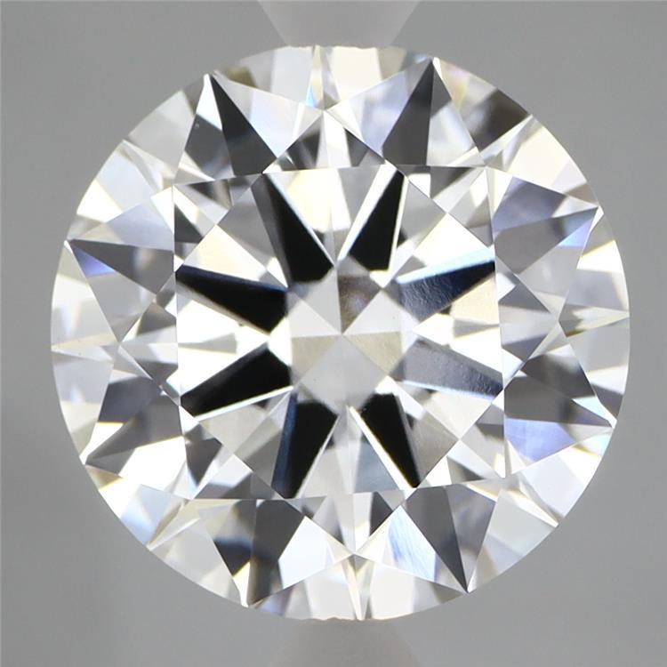 4.51ct Round F VVS2 Lab Created Diamond