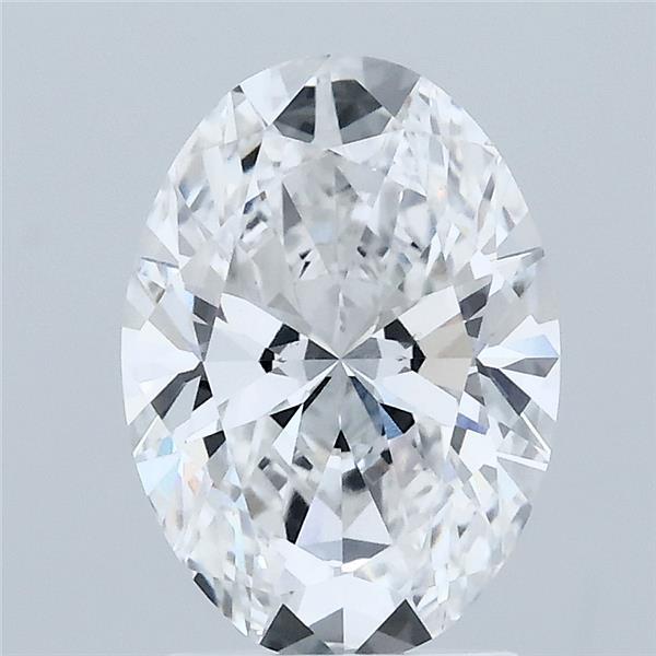 2.08ct Oval D VS1 Lab Created Diamond