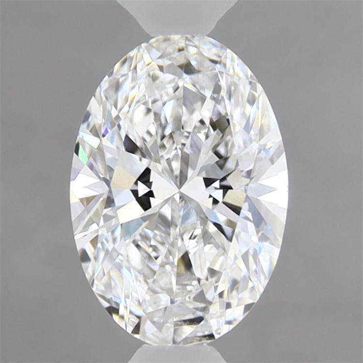 1.02ct Oval D VVS2 Lab Created Diamond