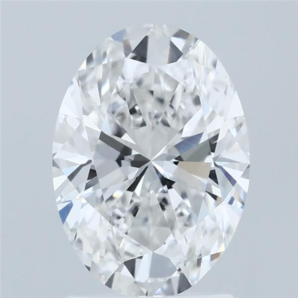 2ct Oval E VVS2 Lab Created Diamond