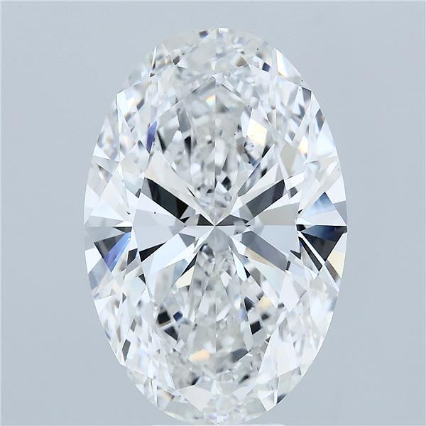 7.01ct Oval E VS1 Lab Created Diamond