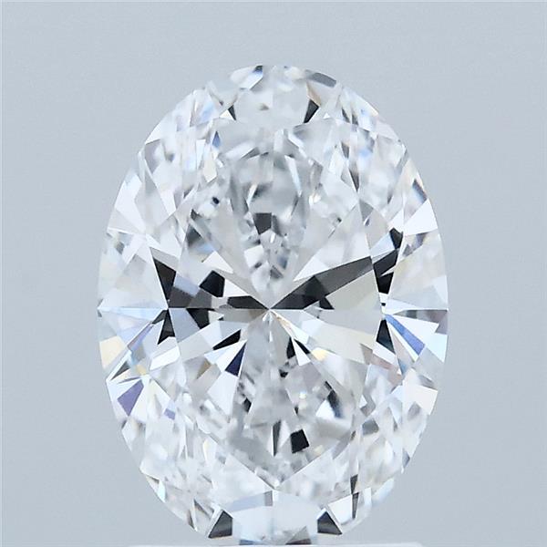 1.88ct Oval D VVS1 Lab Created Diamond