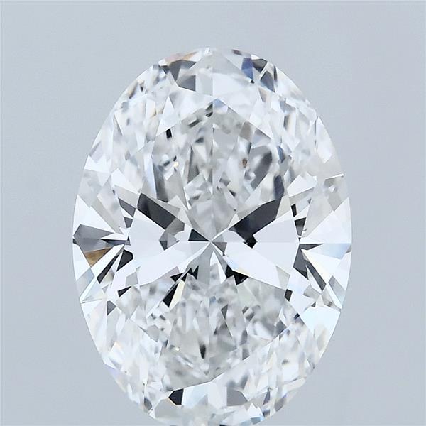 3ct Oval E VVS2 Lab Created Diamond