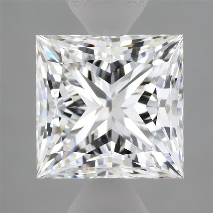 2.73ct Princess E VS1 Lab Created Diamond