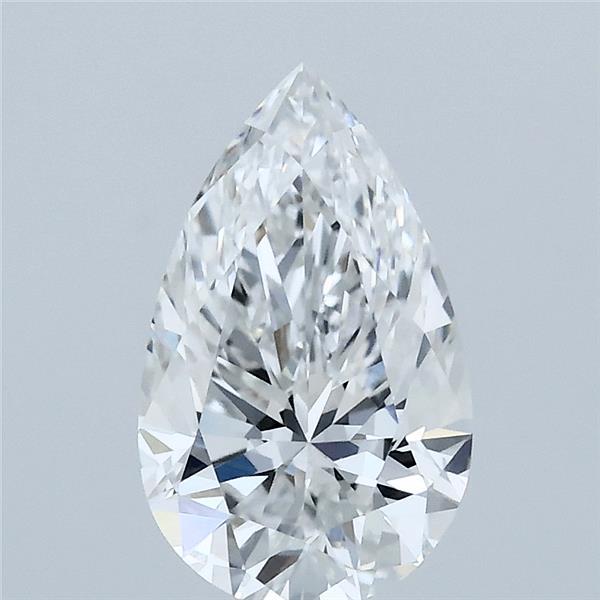 1.57ct Pear E VVS2 Lab Created Diamond