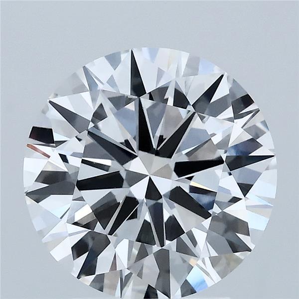 2.84ct Round E VVS2 Lab Created Diamond