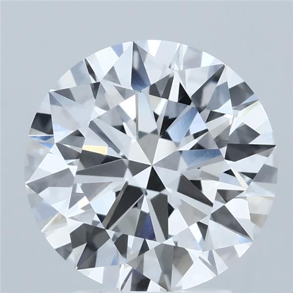 3.01ct Round F VVS2 Lab Created Diamond